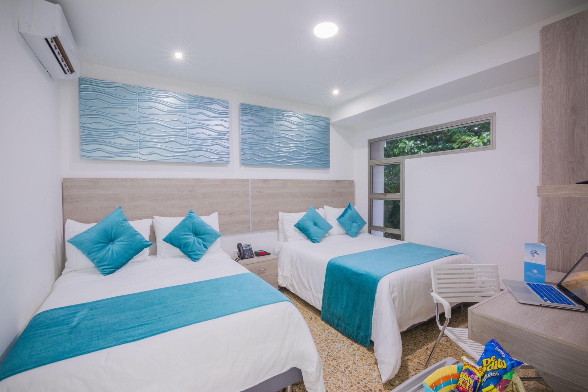 Velik Ocean Hotel Aeropuerto Cartagena Bagian luar foto